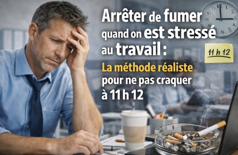 Arrêter de fumer quand on est stressé au travail : la méthode réaliste pour ne pas craquer à 11 h 12