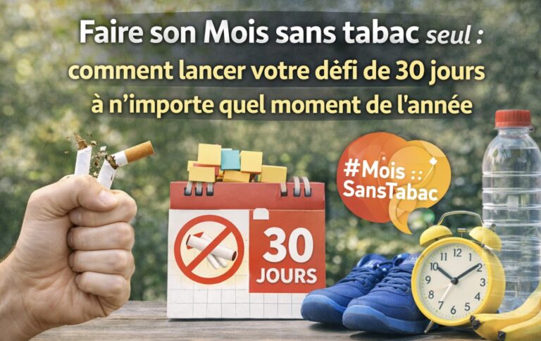 Faire son Mois sans tabac seul : comment lancer votre défi de 30 jours à n’importe quel moment de l’année