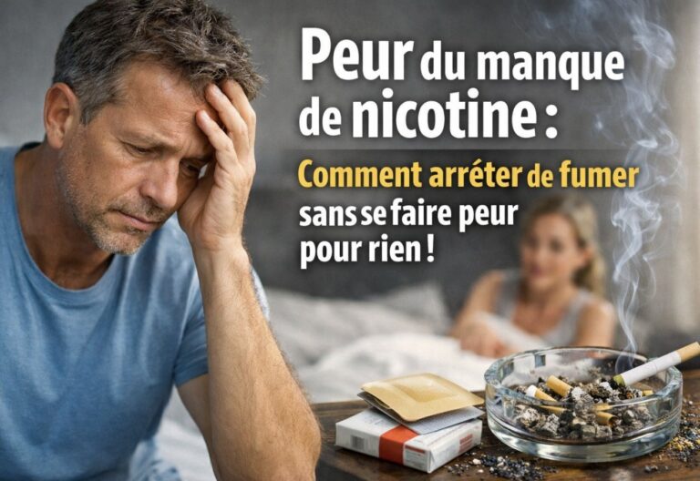 Peur du manque de nicotine : comment arrêter de fumer sans se faire peur pour rien